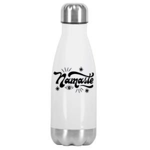 Namaste Yoga Premium Meaningful Gift Stainless Steel Insulated Water Bottle