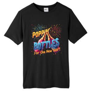 New Year Party Poppin Bottles For The New Year Celebration Gift Tall Fusion ChromaSoft Performance T-Shirt