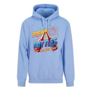 New Year Party Poppin Bottles For The New Year Celebration Gift Unisex Surf Hoodie