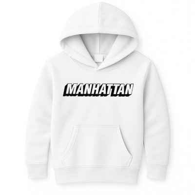 New York Post Ny Post Boroughs Manhattan Kids Hoodie