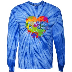 Nurse You Rn Good Hands Funny Nurse Nursing Gift Tie-Dye Long Sleeve Shirt