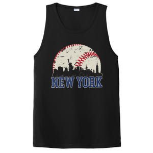 New York Retro Baseball Lover Met At Game Day PosiCharge Competitor Tank