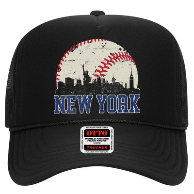 New York Retro Baseball Lover Met At Game Day Hat