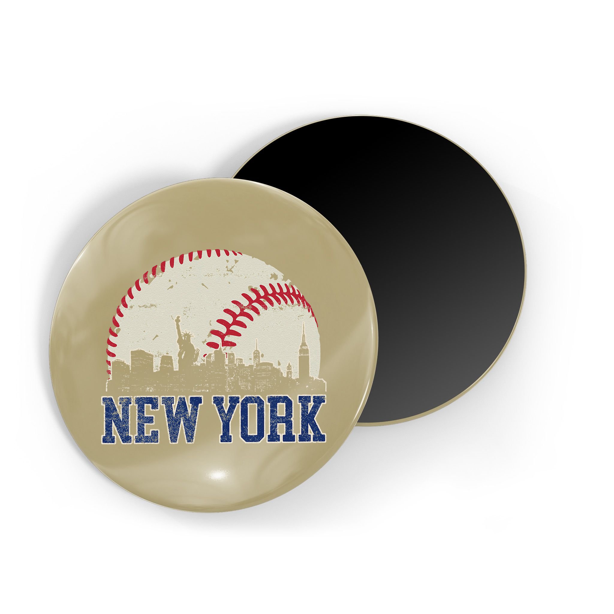 New York Retro Baseball Lover Met At Game Day Magnet