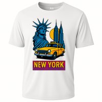 New York Retro Style Cooling Performance Crew T-Shirt