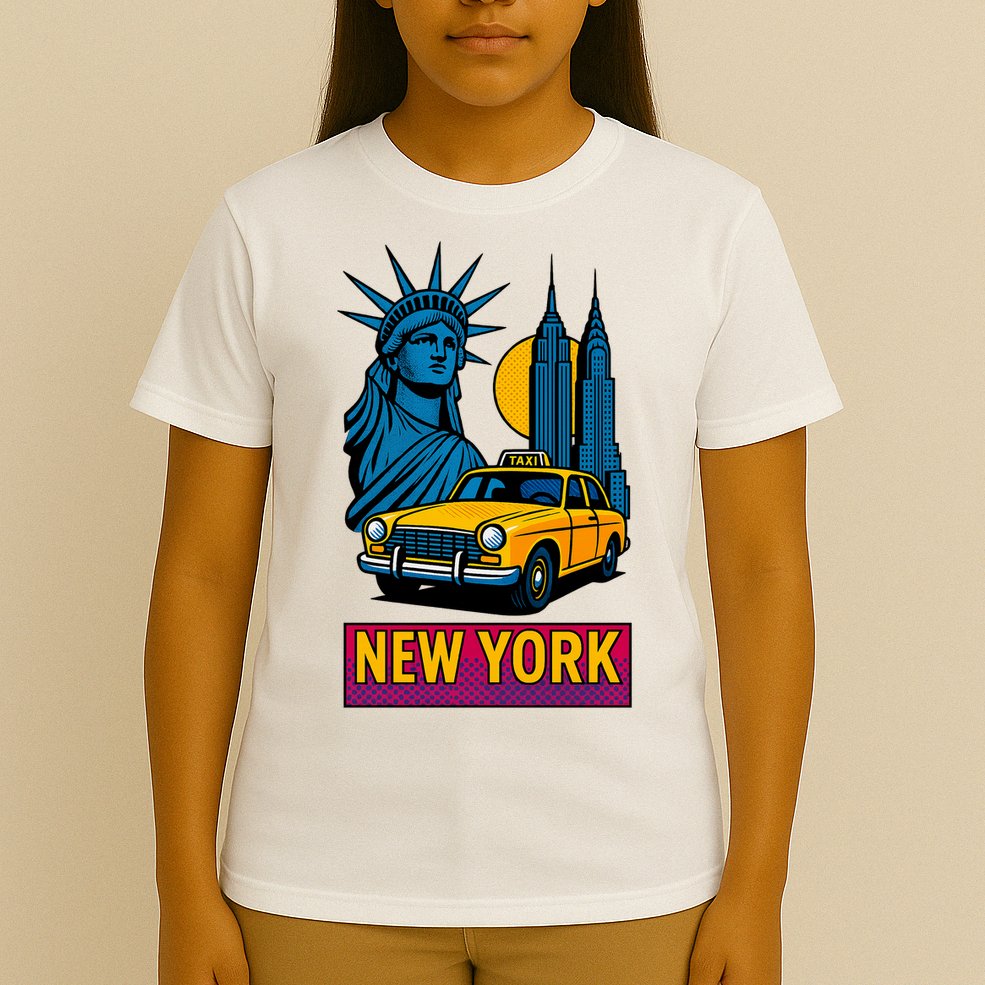New York Retro Style T-Shirt