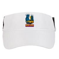 New York Retro Style Adult Drive Performance Visor