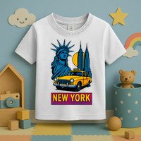 New York Retro Style Toddler T-Shirt