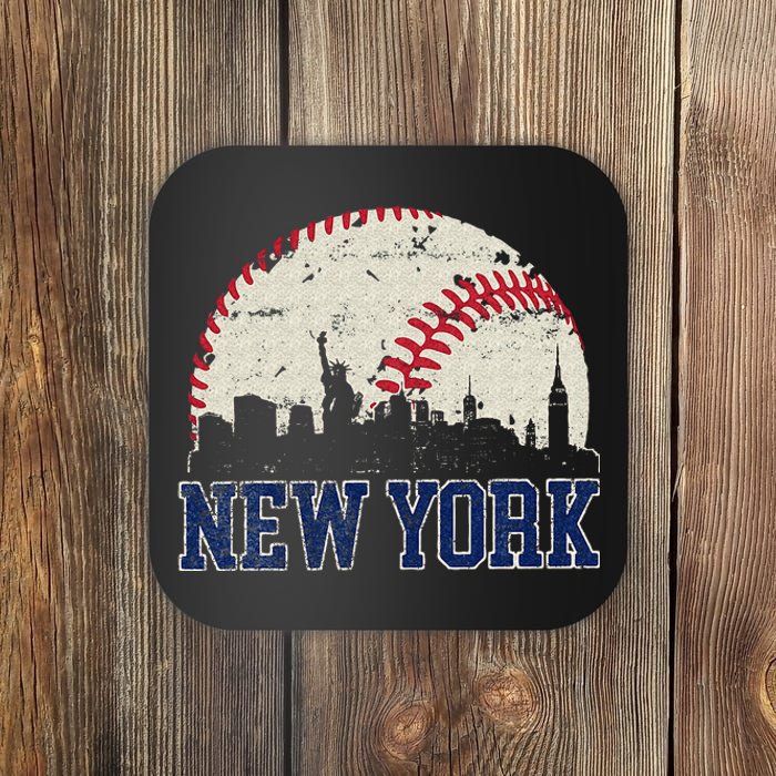 New York Retro Baseball Lover Met At Game Day Coaster