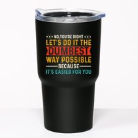 No Youre Right Lets Do It The Dumbest Way Possible Tumbler