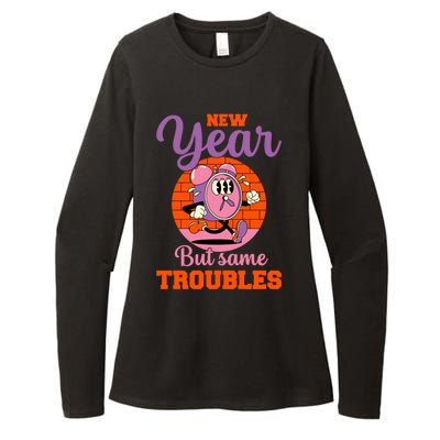 New Year Same Me Poke Fun At New YearS Resolutions Gift Womens CVC Long Sleeve Shirt