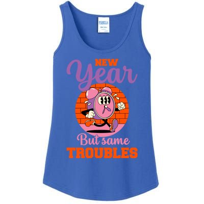 New Year Same Me Poke Fun At New YearS Resolutions Gift Ladies Essential Tank