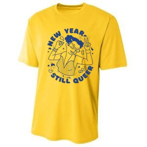 New Year Still Queer Celebration Performance Sprint T-Shirt