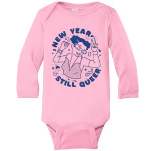 New Year Still Queer Celebration Baby Long Sleeve Bodysuit