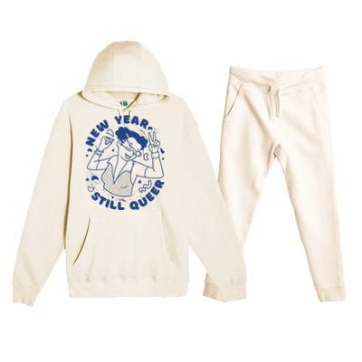 New Year Still Queer Celebration Premium Hooded Sweatsuit Set