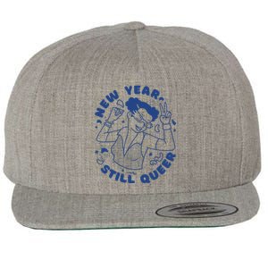 New Year Still Queer Celebration Wool Snapback Cap