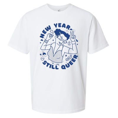 New Year Still Queer Celebration Sueded Cloud Jersey T-Shirt