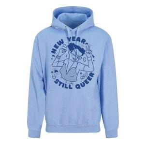 New Year Still Queer Celebration Unisex Surf Hoodie