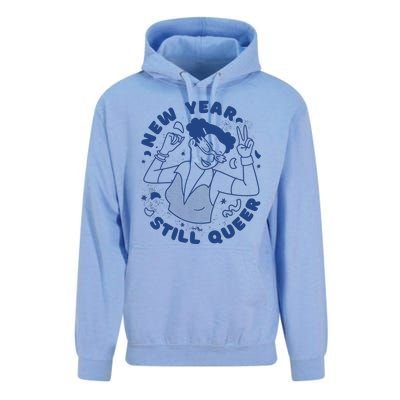 New Year Still Queer Celebration Unisex Surf Hoodie