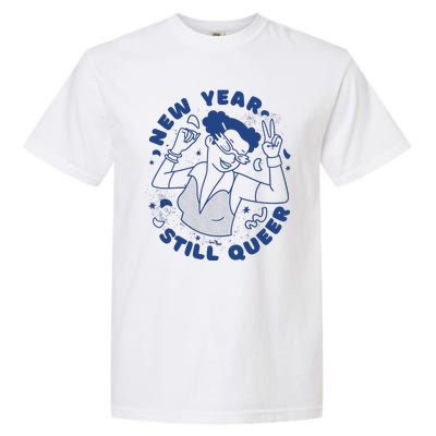 New Year Still Queer Celebration Garment-Dyed Heavyweight T-Shirt