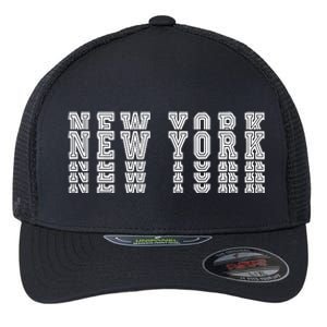 New York Stacked Flexfit Unipanel Trucker Cap