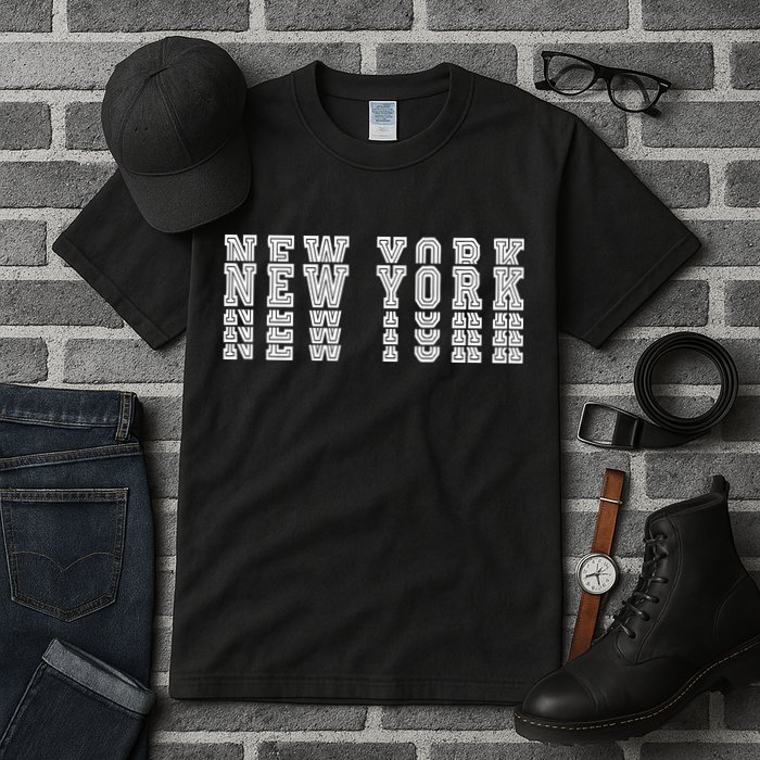 New York Stacked Tall T-Shirt