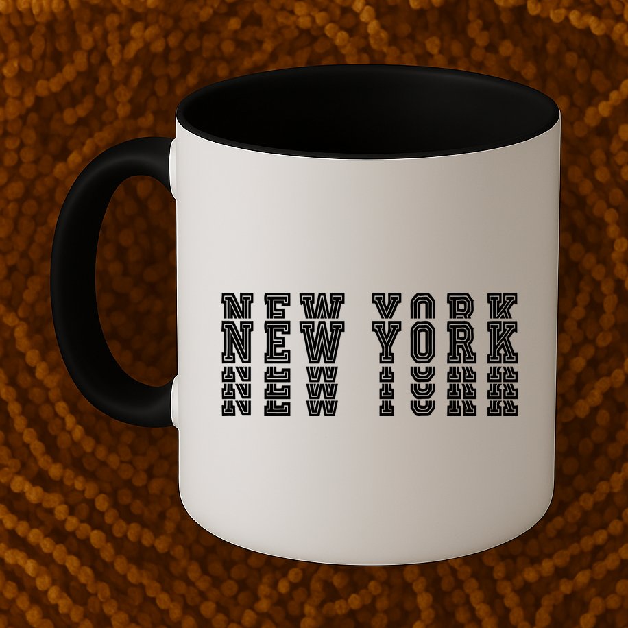 New York Stacked Mug