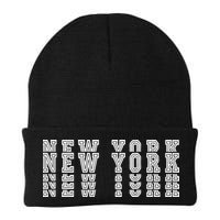 New York Stacked Beanie