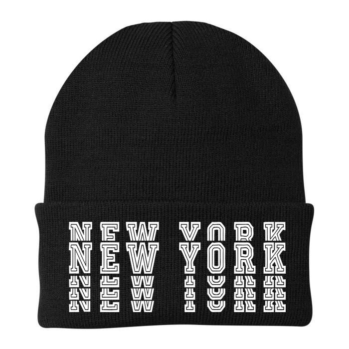 New York Stacked Beanie