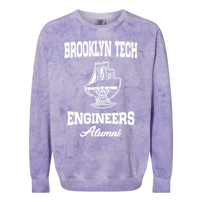 New York State Brooklyn Technical High School Alumni Colorblast Crewneck Sweatshirt