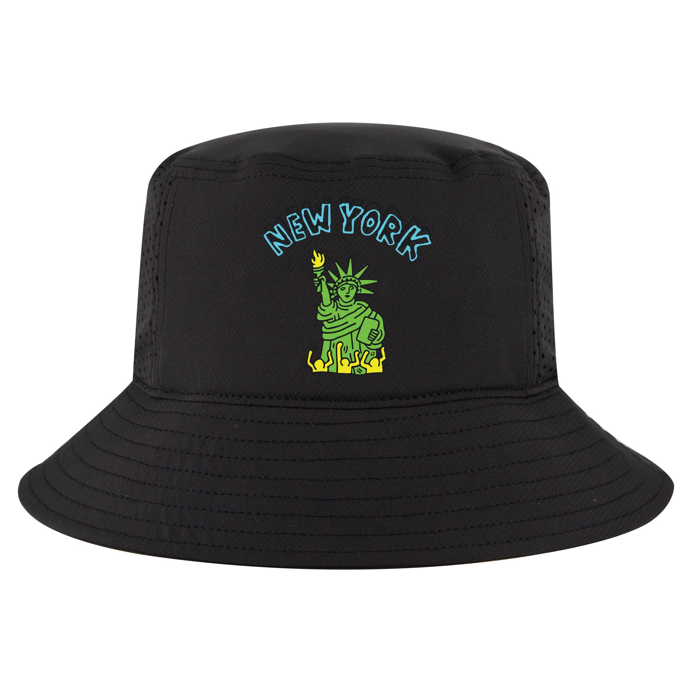 New York Statue Of Liberty Cool Comfort Performance Bucket Hat