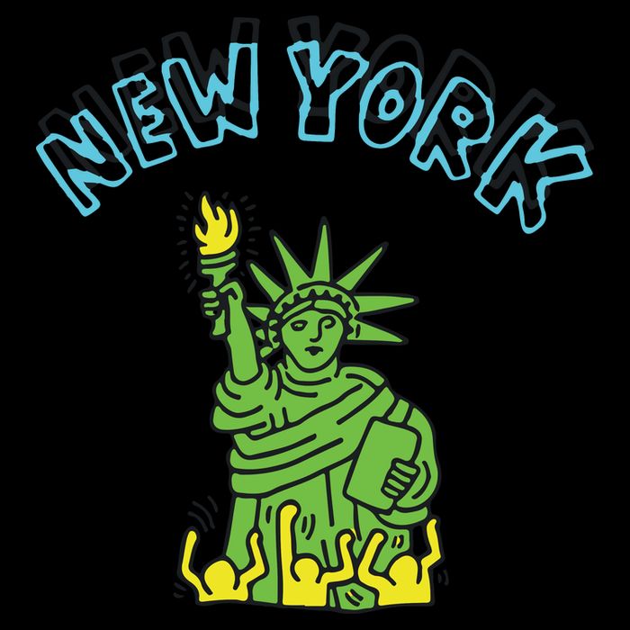 New York Statue Of Liberty Doggie Tank