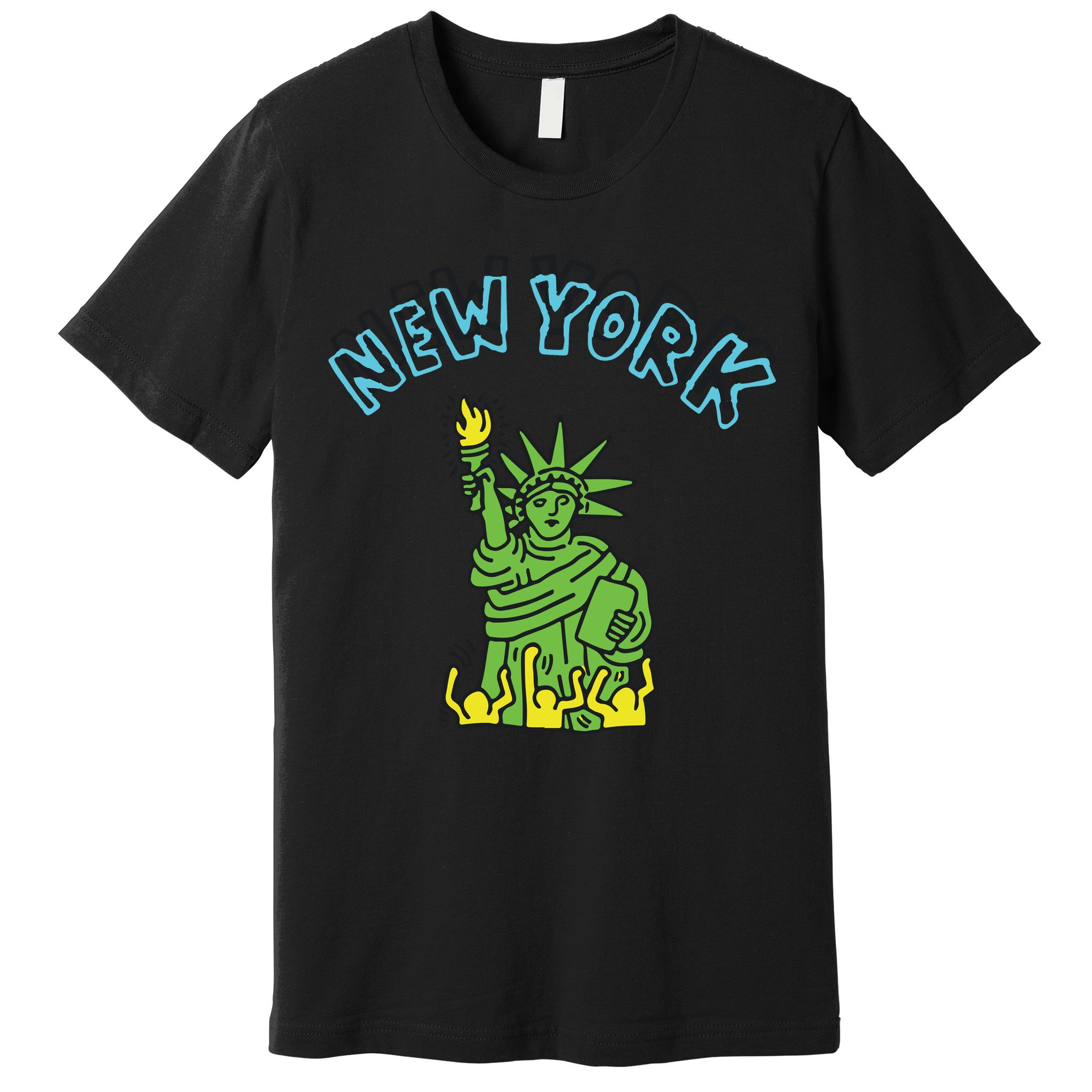 New York Statue Of Liberty Premium T-Shirt