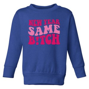 New Year Same Bitch Cute Gift Toddler Sweatshirt