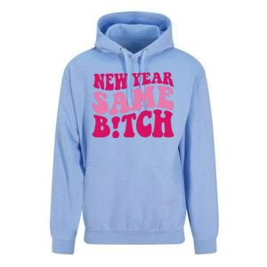 New Year Same Bitch Cute Gift Unisex Surf Hoodie