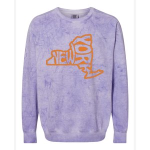 New York Sports Gift Buffalo Colorblast Crewneck Sweatshirt