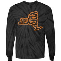 New York Sports Gift Buffalo Tie-Dye Long Sleeve Shirt