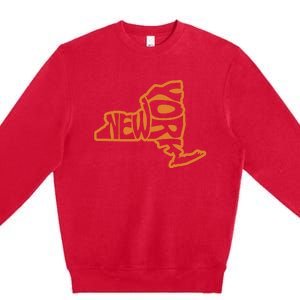 New York Sports Gift Buffalo Premium Crewneck Sweatshirt