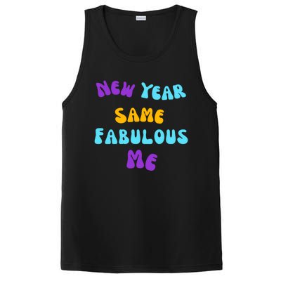 New Year Same Fabulous Me Design For The Holiday Season Cute Gift PosiCharge Competitor Tank