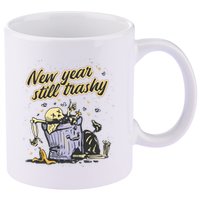 New Years Still Trashy Funny NYE 11oz C Handle Ceramic Mug