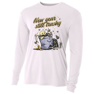 New Years Still Trashy Funny NYE Cooling Performance Long Sleeve Crew