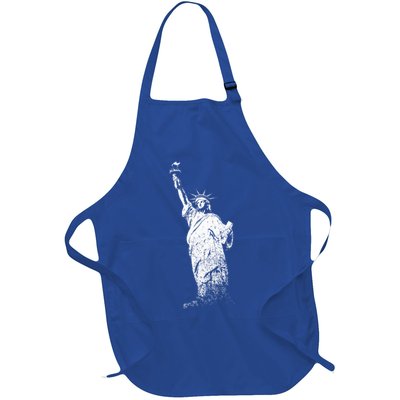 New York Statue Of Liberty Apron