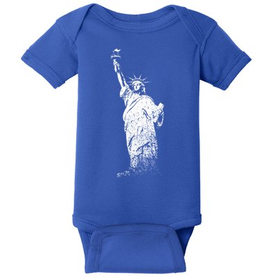 New York Statue Of Liberty Baby Bodysuit