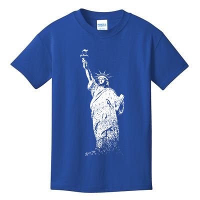 New York Statue Of Liberty Kids T-Shirt