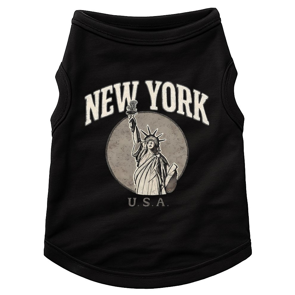 New York Statue of Liberty Artwork Doggie Tank