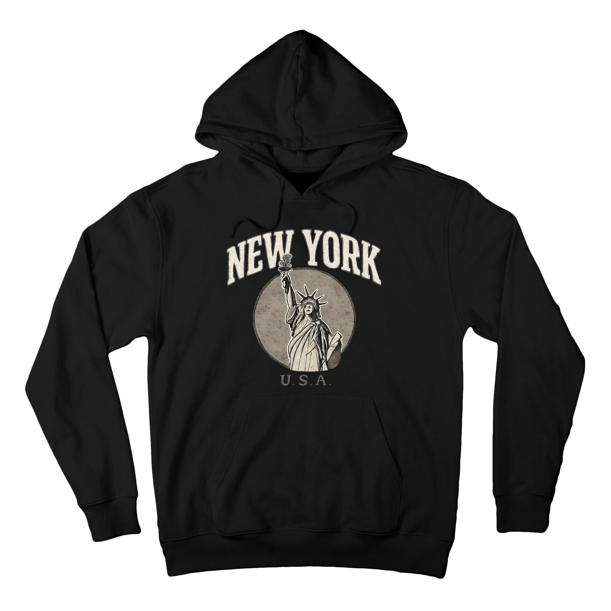 New York Statue of Liberty Artwork Tall Hoodie