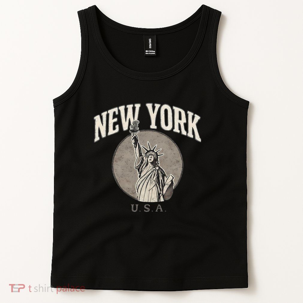 New York Statue of Liberty Artwork Tank Top