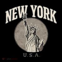 New York Statue of Liberty Artwork Tank Top