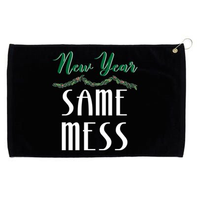 New Year Same Mess Funny 31st Night Happy New YearS Eve Gift Grommeted Golf Towel