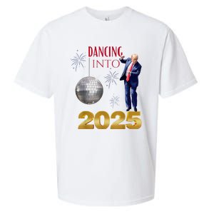 New Year Trump Dancing 2025 Maga Funny Party Countdown Sueded Cloud Jersey T-Shirt